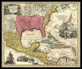 Amerika térkép latin nyelvű 