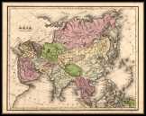 Ázsia térkép 1835