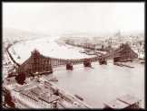 Budapest - Erzsébet-híd 1900 poszter