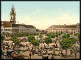 Nagyvárad, Fő tér és piac 1900