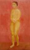 Pablo Picasso: Meztelen nő művészi vászonnyomat poszter reprodukció