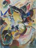 Vasily Kandinsky: Panel for Edwin R. Campbell művészi nyomat poszter