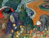Vincent van Gogh: Kert Ettenben vászonnyomat poszter 
