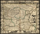 Erdély Transylvania térkép 1740 latin nyelvű