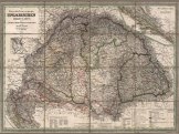 Magyarország térkép 1836 német nyelvű