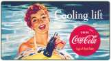 Coca-Cola cooling lift poszter