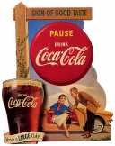 Coca-Cola have a large Coke poszter retro plakát