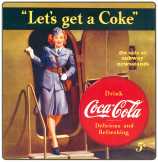 Coca-Cola lets get a Coke retro poszter