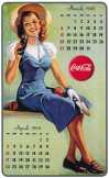 Coca-Cola naptár 1949 március poszter