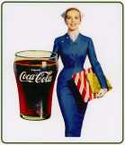Drink Coca-Cola poszter retro plakát