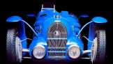 Bugatti biplace autó poszter