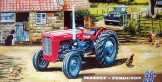 Massey-Ferguson 35 traktor traktoros poszter