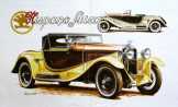Skoda Hispano fuiza veterán autó poszter