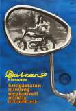 Balkan50 kismotor Csepel Nagykereskedelmi Vállalt szocreál plakát