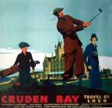 Cruden Bay golf plakát
