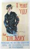 I want you for the Navy plakát 