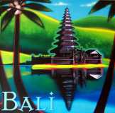 Indonézia Bali turisztikai plakát 