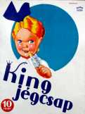 King Jégcsap édesség plakát