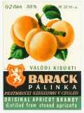 Kisüsti Barackpálinka retro boroscímke plakát Kisüsti Barackpálinka retro boroscímke plakát