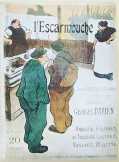 Lescarmouche francia szecessziós reklámplakát 