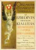 Milleniumi kiállítás az új Műcsarnokban 1896 plakát