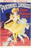 Musé Grévin Pantomimes Lumineuses francia reklámplakát 