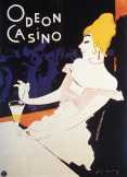 Odeon Casino francia reklámplakát 