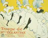 Troupe de Mlle Églantine francia reklámplakát 