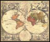 Világtérkép 1658 latin nyelvű 