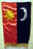Székely zászló függő változat