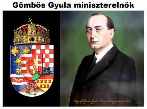 Gömbös Gyula miniszterelnök