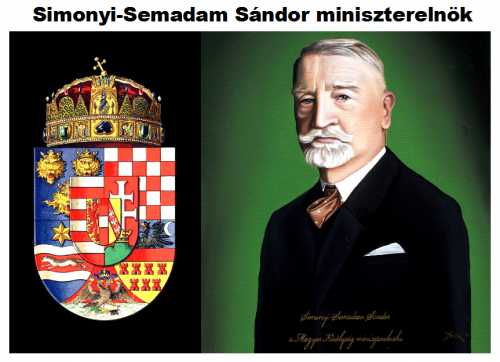 Simonyi-Semadam Sándor miniszterelnök
