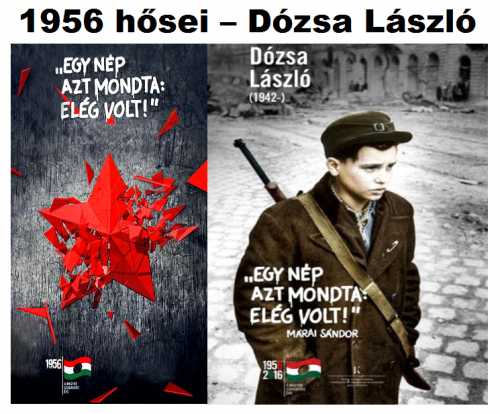 Hős 56-os forradalmárok - Dózsa László
