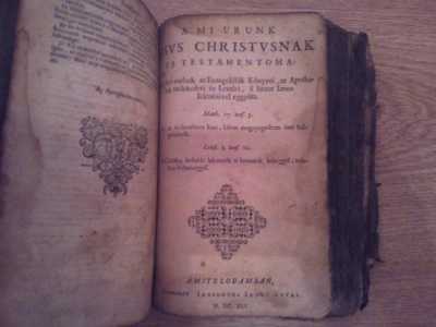 Mennyit erne egy 1645-os Karolyi-fele biblia?