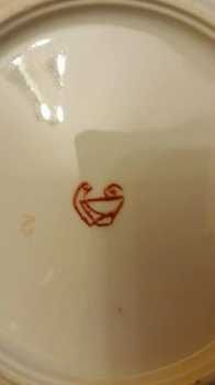 Orosz porcelán monogram