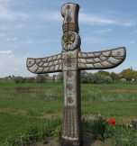 Attila magyar nagykirály szobor - Törtel