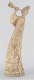 KOVÁCS MARGIT: Kürtös, 1970, méret 82 cm, restaurált KOVÁCS MARGIT: Kürtös, 1970, méret 82 cm, restaurált