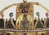 Szent Korona zománcképe Pantokrator alul Szent Korona zománcképe Pantokrator alul