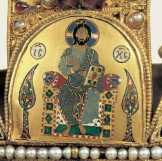 Szent Korona zománcképe Pantokrator alul 3. Szent Korona zománcképe Pantokrator alul 3.