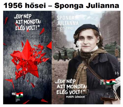 1956 hősei - Sponga Julianna