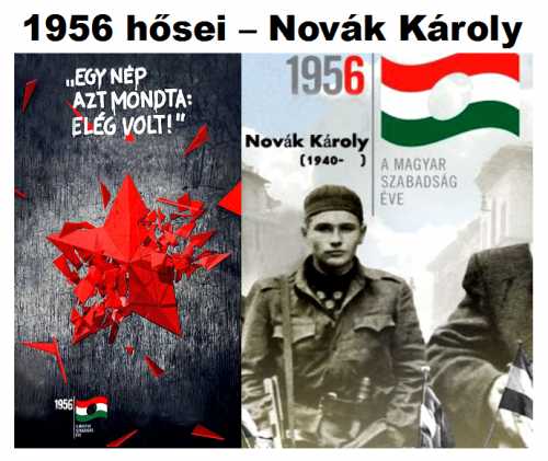 1956 hősei - Novák Károly