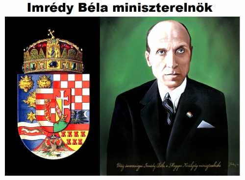 Imrédy Béla miniszterelnök
