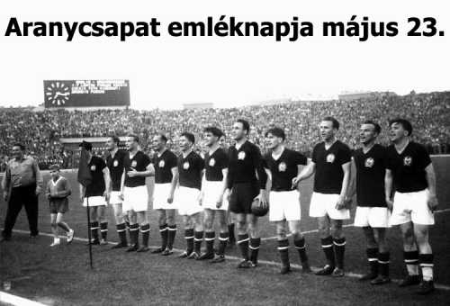 Aranycsapat emléknapja május 23.
