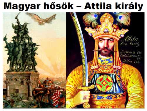Magyar hősök - Attila király