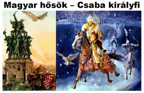 Magyar hősök - Csaba királyfi