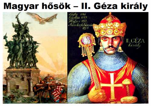 Magyar hősök - II. Géza király