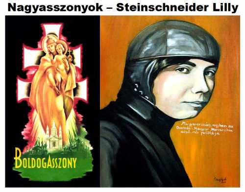 Steinschneider Lilly első női pilóta