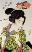 Tradicionális japán és kínai festmény metszet másolatok