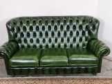 A156 Eredeti chesterfield bőr kanapé