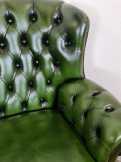 A156 Eredeti chesterfield bőr kanapé